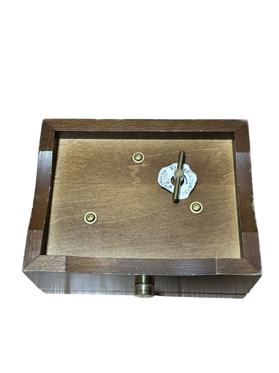[30N/ шедевр : подарок ]ET-KING музыкальная шкатулка из дерева в коробке - MUSIC BOX COMPANY производства / Sangyo Japan