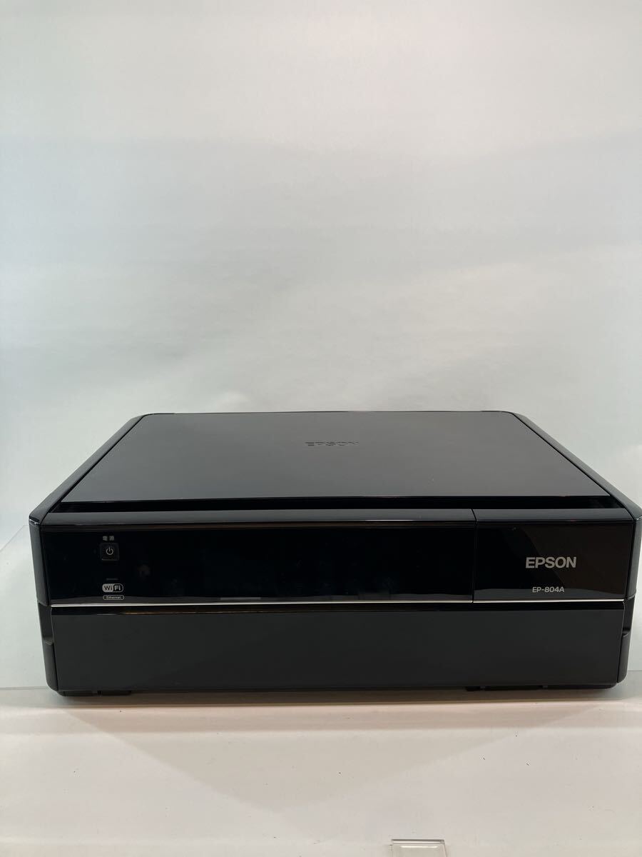 EPSON EP-804A エプソン インクジェットプリンター プリンター 複合機 インクジェット複合機 ブラック 黒 ジャンク_画像1