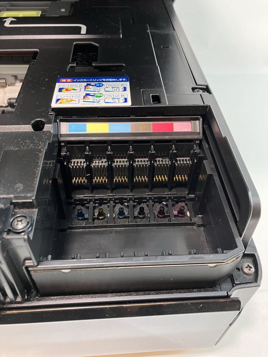 EPSON EP-804A エプソン インクジェットプリンター プリンター 複合機 インクジェット複合機 ブラック 黒 ジャンク_画像5