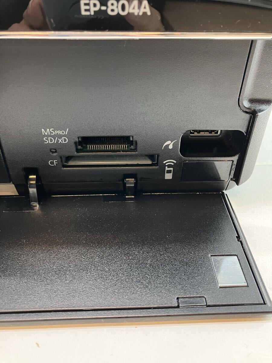 EPSON EP-804A エプソン インクジェットプリンター プリンター 複合機 インクジェット複合機 ブラック 黒 ジャンク_画像7