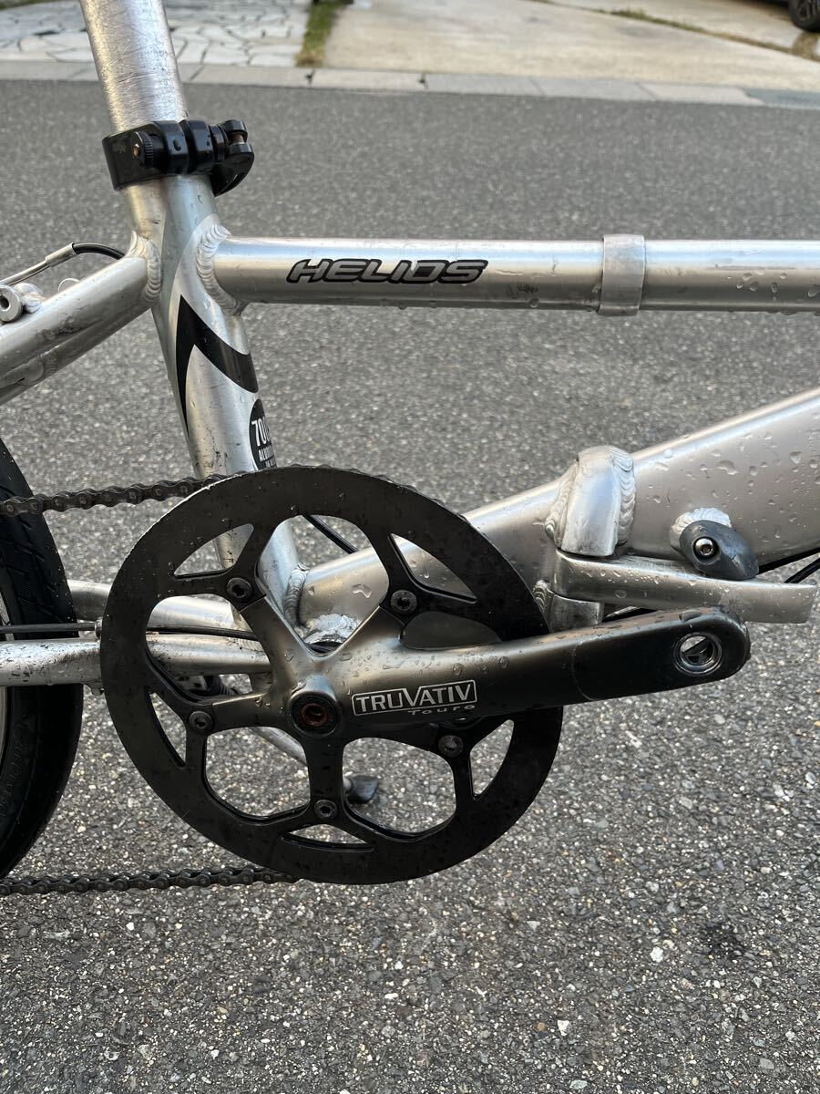 DAHON HELIOS 折りたたみ自転車 アルミ 8速 ダホン 20インチ 引取り希望_画像4
