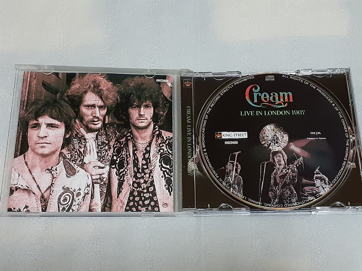 CREAM/LIVE IN LONDON 1967 輸入盤CD UK ROCK BLUES 放送音源_画像2