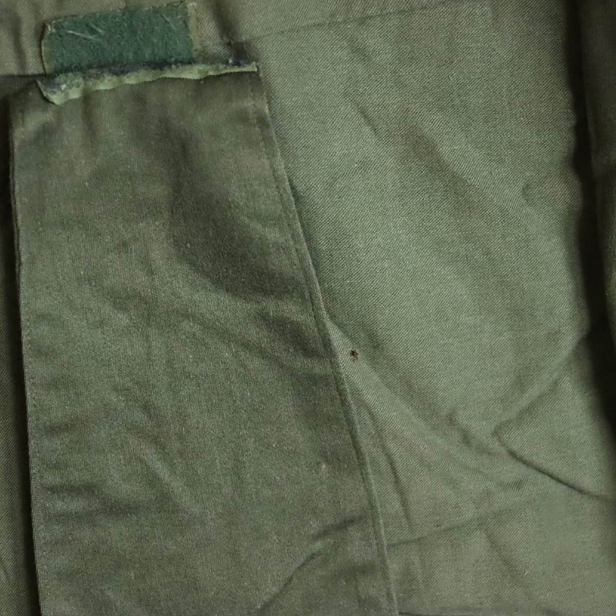 %5K/S5.27-5　70s　ヴィンテージ　ベルギー軍　M-64　フィールドパーカー　フィールドコート　ミリタリージャケット　ユーロミリタリー_画像8