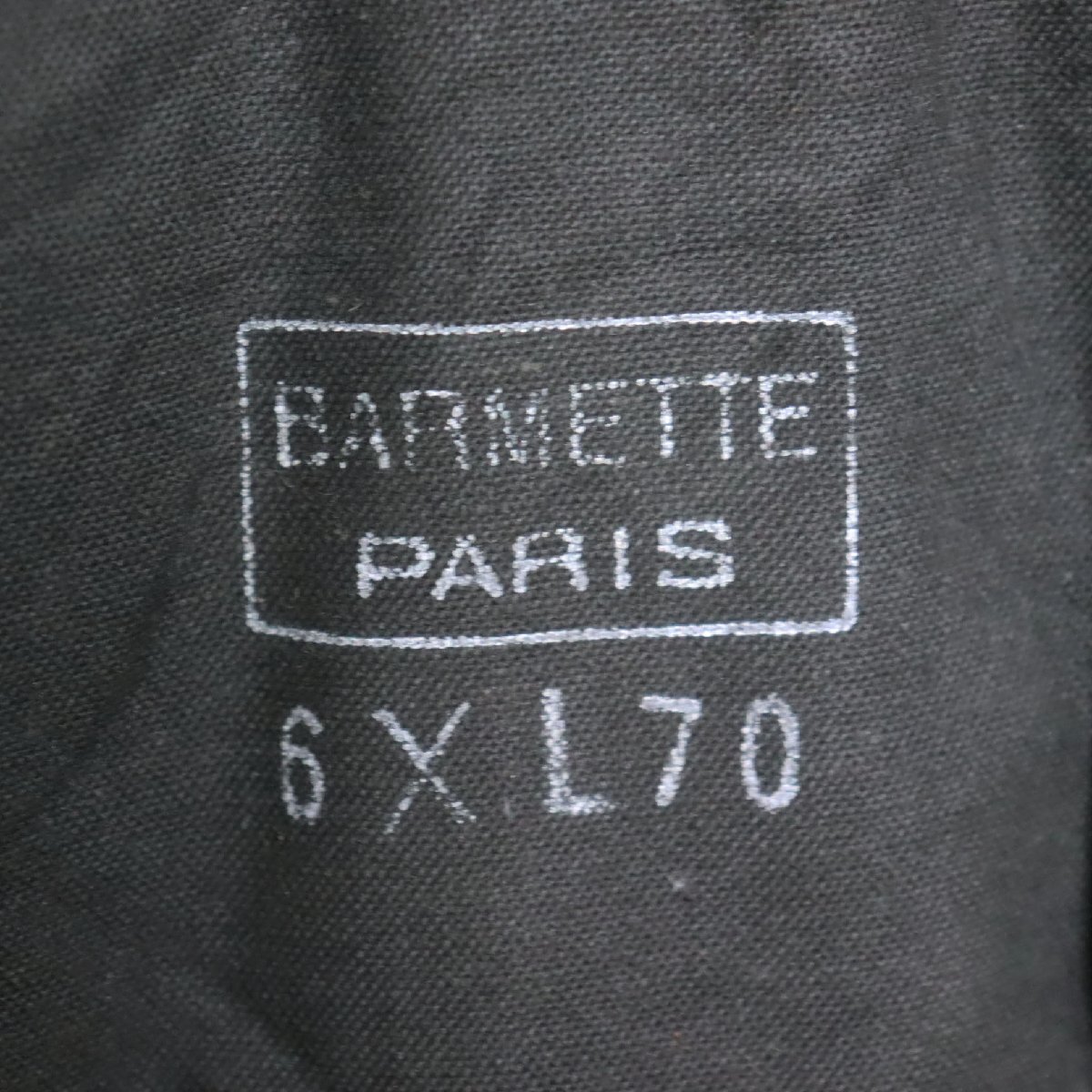 #2S/Y6.11-6　フランス軍　ミリタリー　レインコート　襟ウール　PVCラバー　オーバーコート　フード付き　ロングコート　ヴィンテージ_画像6