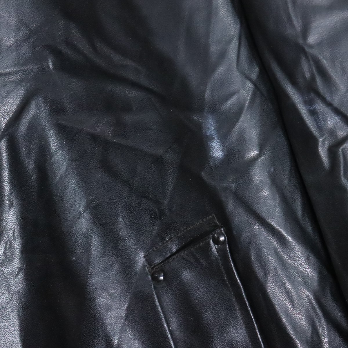 #2S/Y6.11-6　フランス軍　ミリタリー　レインコート　襟ウール　PVCラバー　オーバーコート　フード付き　ロングコート　ヴィンテージ_画像4