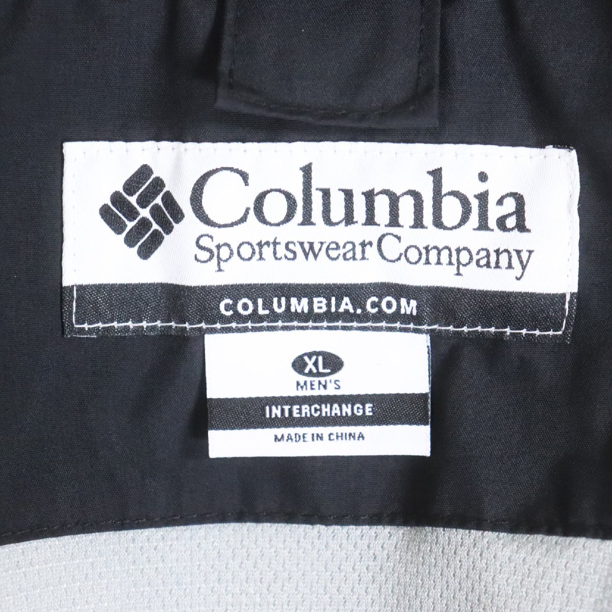 B13O/Y6.12-9　Columbia　コロンビア　ナイロンジャケット　マウンテンパーカー　ダブルジップアップ　ジャンパー　ブルゾン　メンズ　XL_画像6