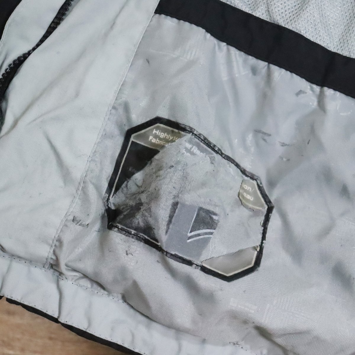 B13O/Y6.12-9　Columbia　コロンビア　ナイロンジャケット　マウンテンパーカー　ダブルジップアップ　ジャンパー　ブルゾン　メンズ　XL_画像7