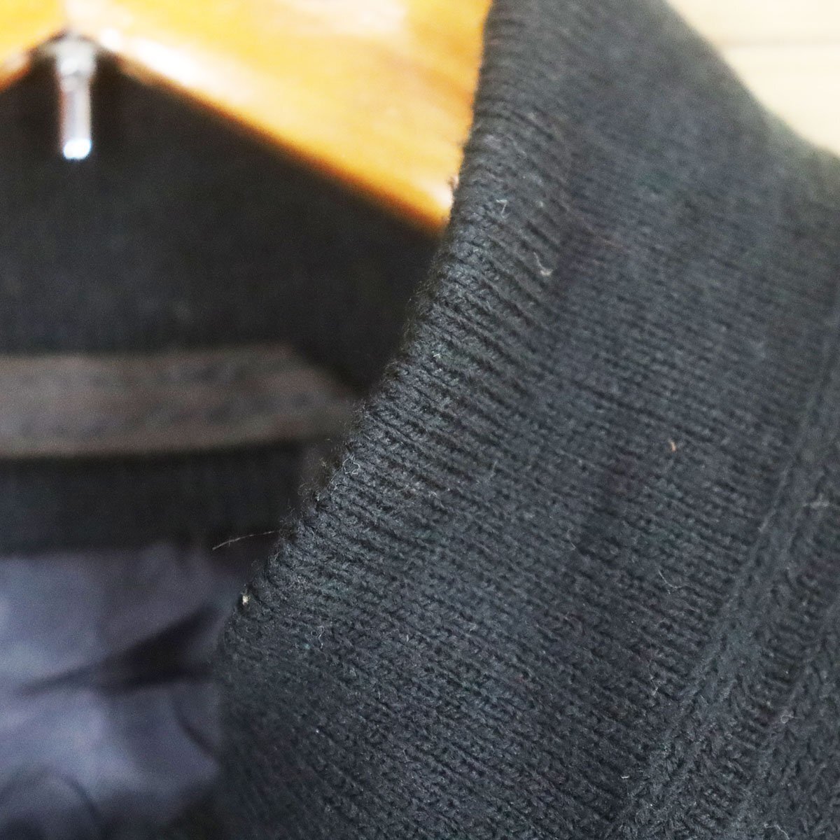 A1Y/O10.13-7 ユーロ古着 Project CLASSICO バルスタージャケット レザージャケット フライトジャケット 本革 スウェード L _画像9