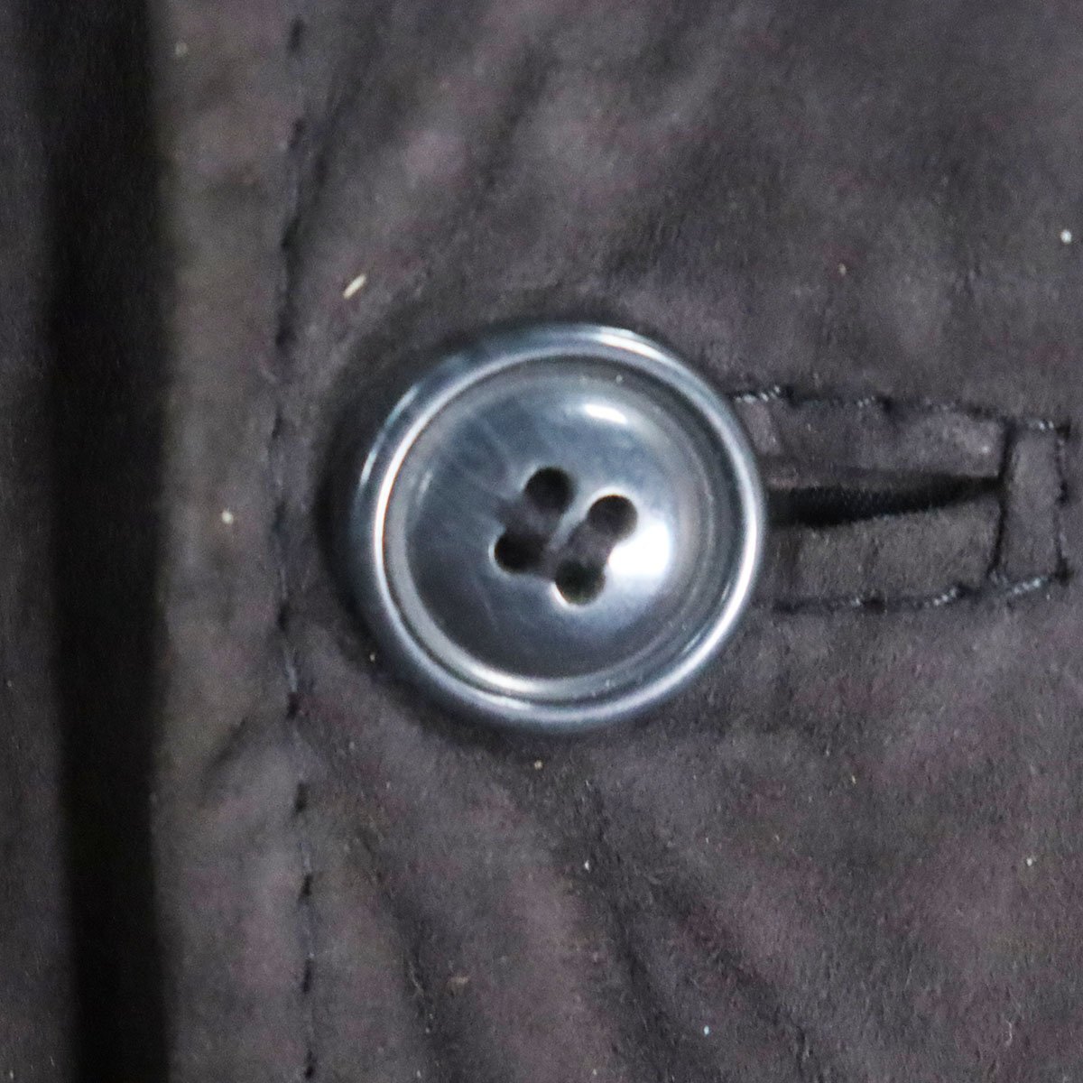 A1Y/O10.13-7 ユーロ古着 Project CLASSICO バルスタージャケット レザージャケット フライトジャケット 本革 スウェード L _画像6