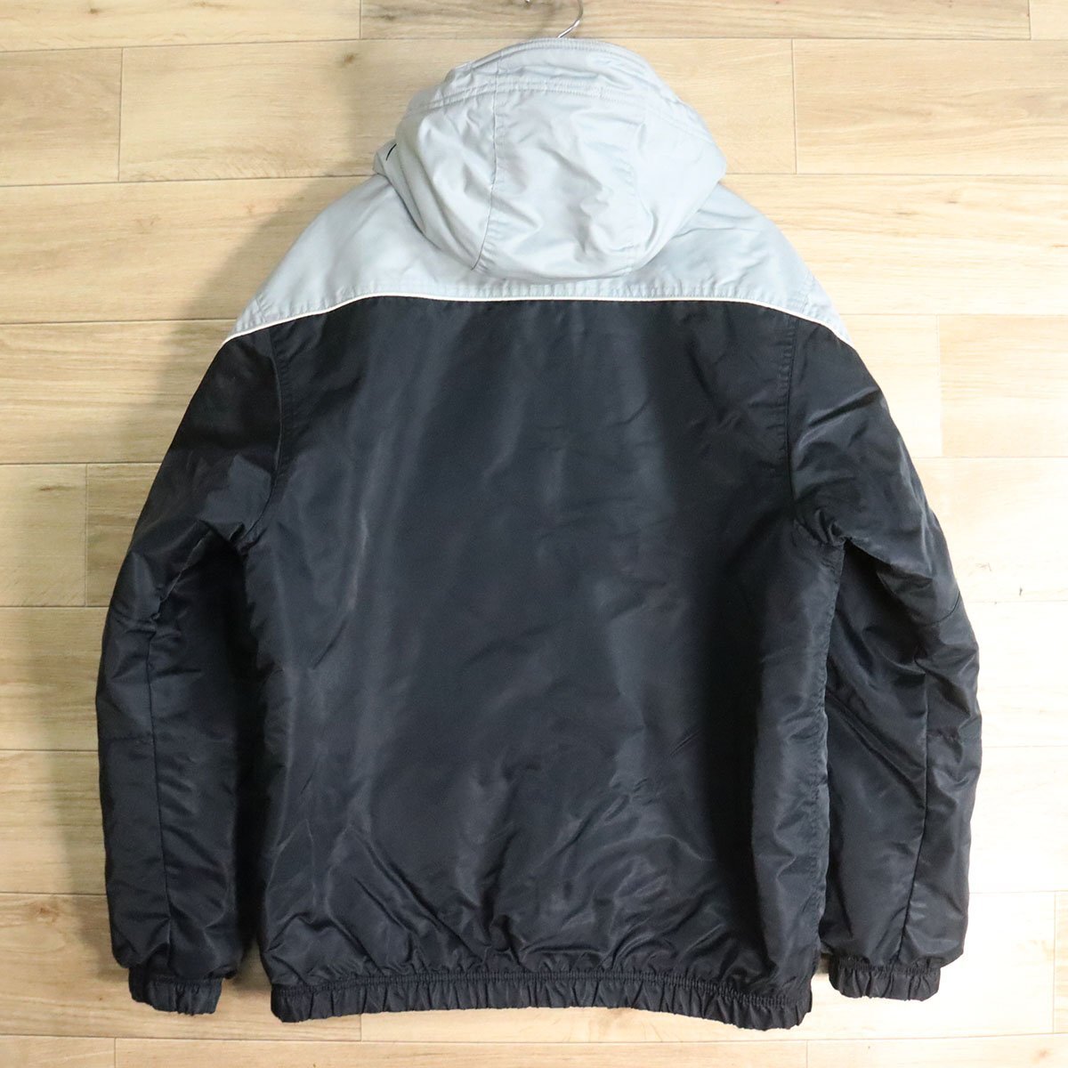 J3S/Y4.9-1　NIKE　ナイキ　中綿パーカー　パファージャケット　ナイロンジャケット　ウィンドブレーカー　ロゴ刺繍　S　スポーツウェア_画像10