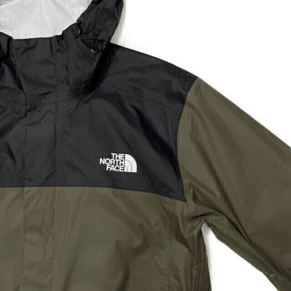 1円～!売切!【正規新品】THE NORTH FACE◆VENTURE 2 JACKET マウンテンパーカー US限定 DRYVENT 撥水 パッカブル(L)緑 カーキ 180915-55_画像4