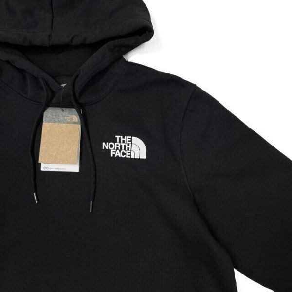 1円～!売切!【正規新品】THE NORTH FACE◆NOVELTY GRAPHIC HOODIE プルオーバー パーカー US限定 グラフィック 男女兼用(M)黒 181130-33_画像6