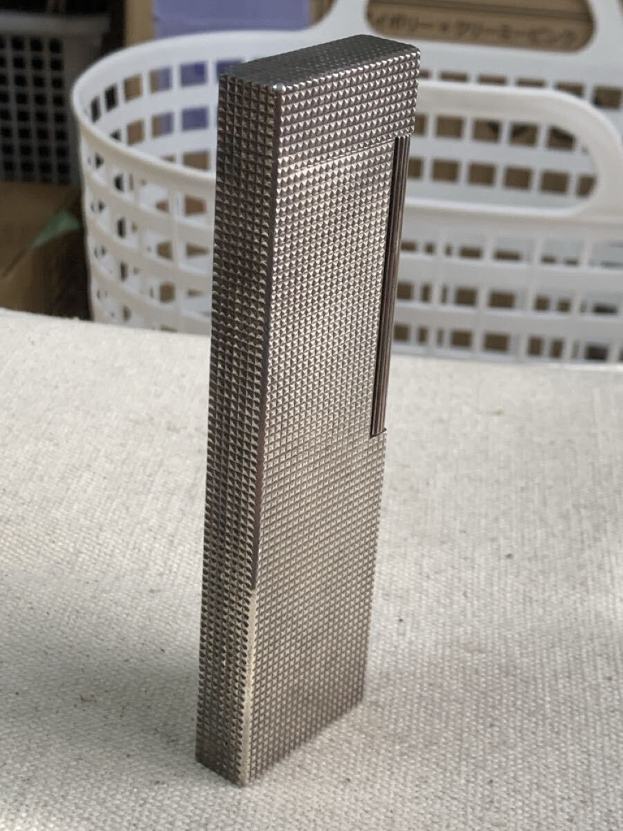 Dupont ガスライター デュポン 14cm シルバー_画像4