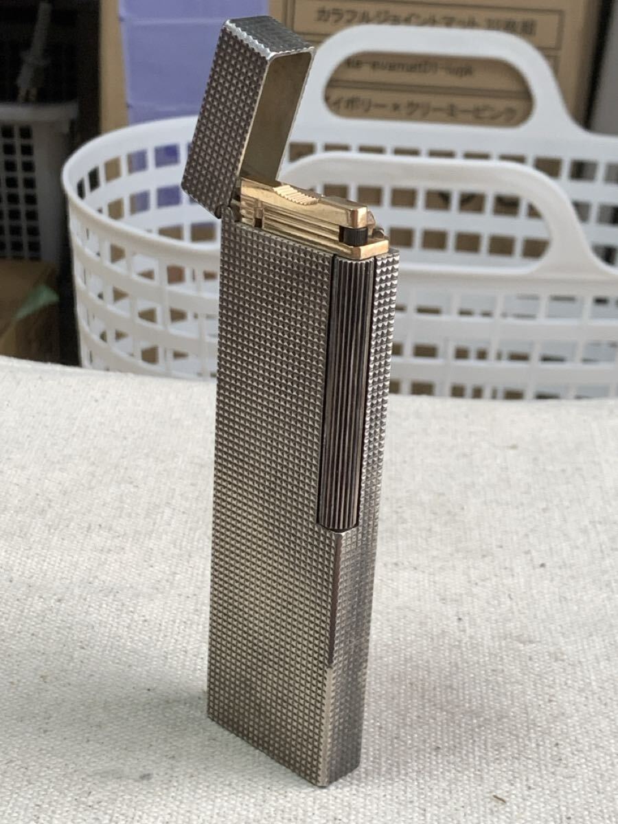 Dupont ガスライター デュポン 14cm シルバー_画像9