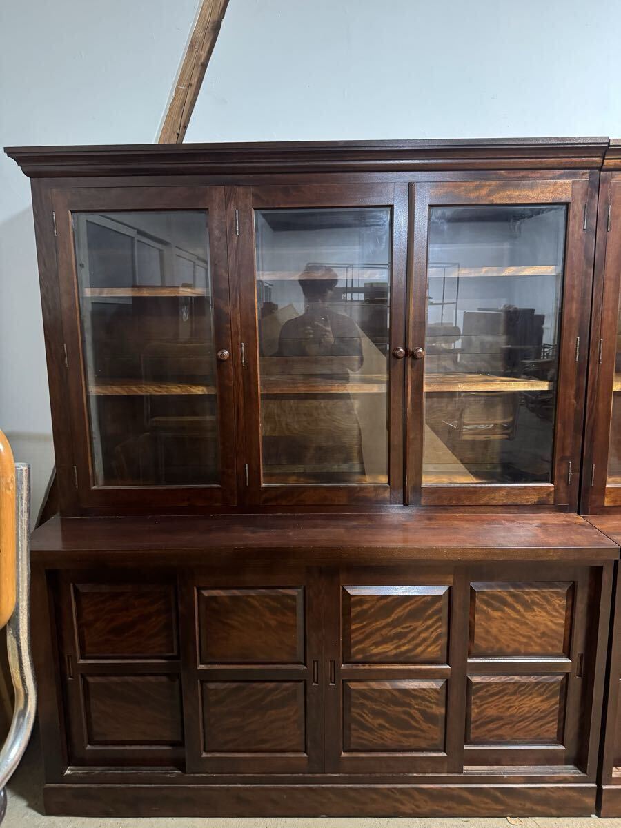 ② Matsumoto .. мебель специальный заказ полка витрины шкаф книжный шкаф буфет мир мебель чай комод шкаф retro living панель .. Yanagi Sori ...