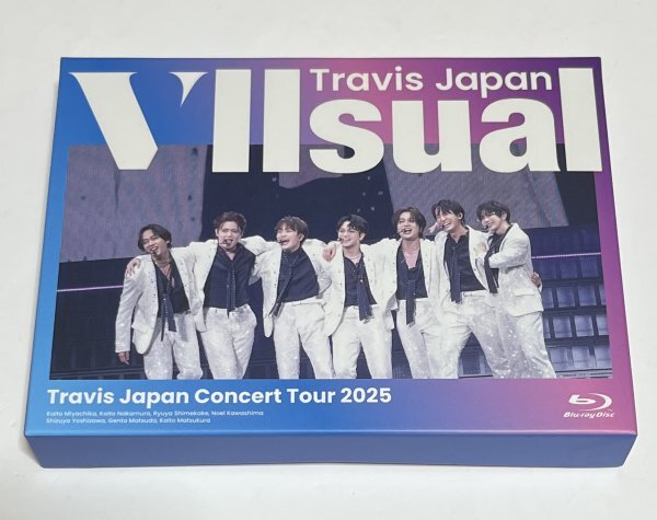 【美品】 Travis Japan Blu-ray Concert Tour 2025 VIIsual 完全生産限定盤 Visual #B934_画像1