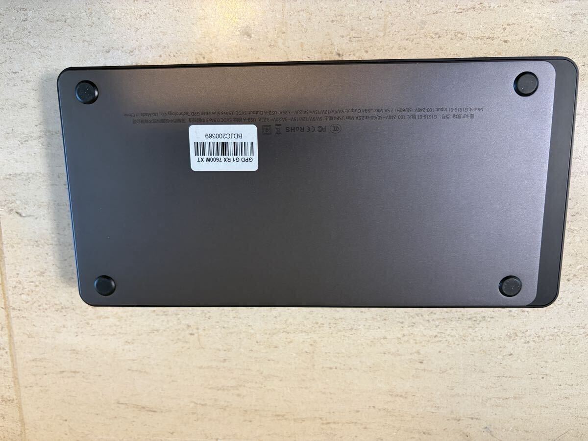 中古 2024 GPD G1外付けグラフィックボード eGPU RX7600M XT _画像6