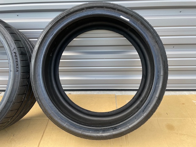 中古(2022年製)BRIDGESTONE ブリヂストン POTENZA SPORT ポテンザ スポーツ 245/30ZR20 90Y タイヤのみ2本_画像3