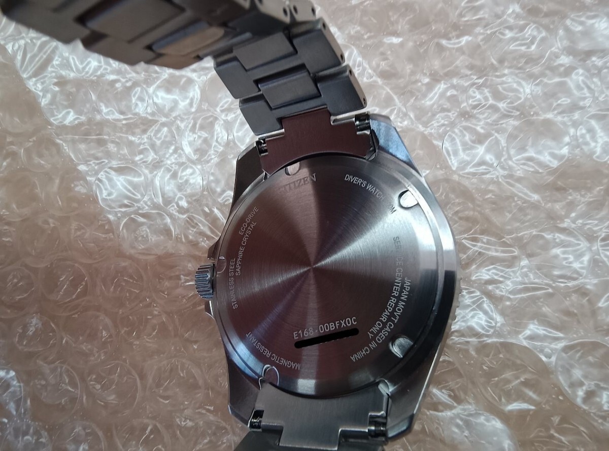 CITIZEN プロマスター MARINEシリーズ BN0269-50W ダイバーズ グリーン 国内正規品 保証書3年 送料込_画像3