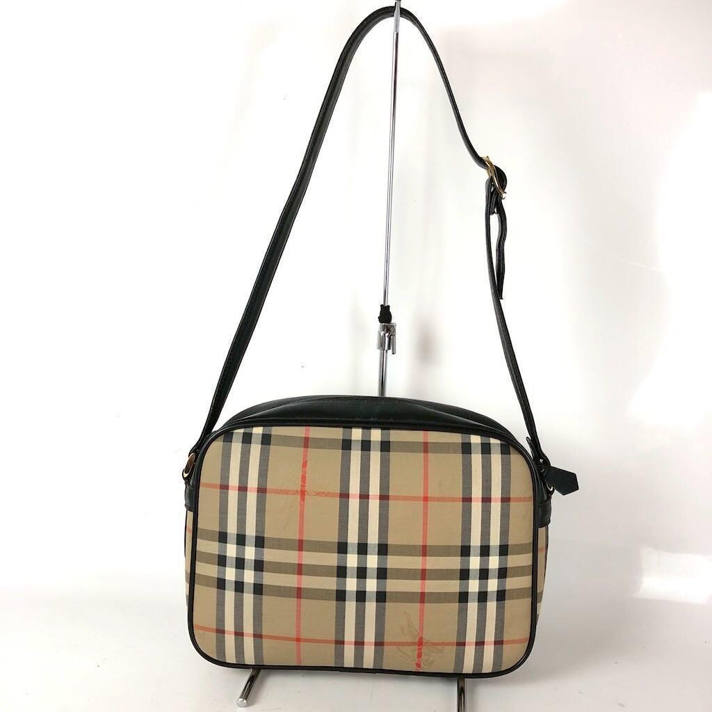 【即決】【送料無料】BURBERRY バーバリー ノバチェック ショルダーバッグ 中古 本物レディース ブランド_画像2