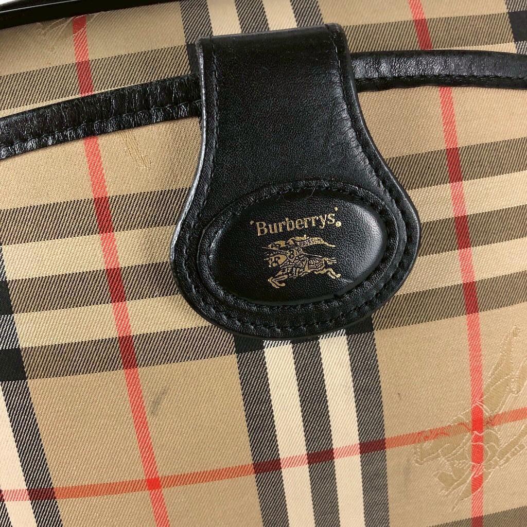 【即決】【送料無料】BURBERRY バーバリー ノバチェック ショルダーバッグ 中古 本物レディース ブランド_画像5