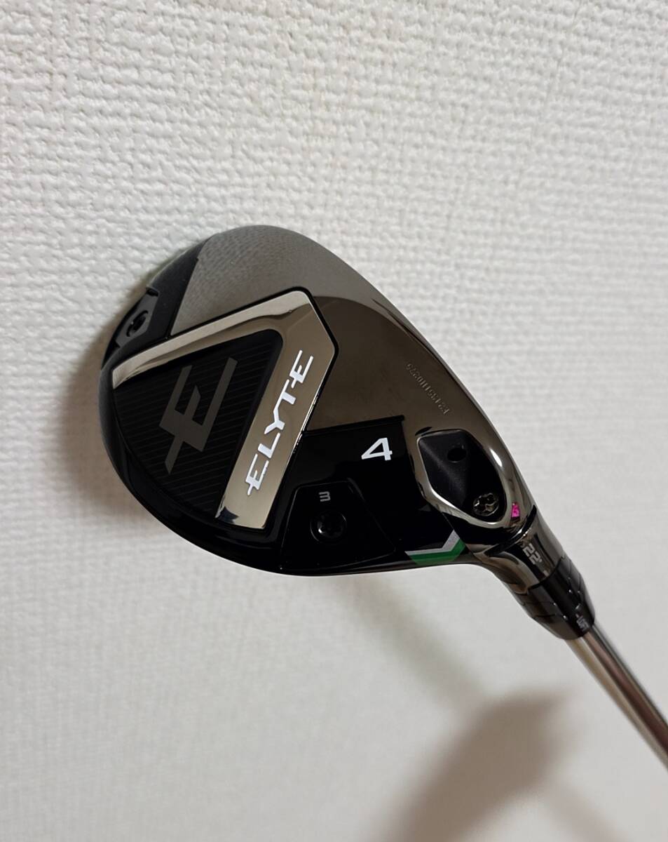 ☆超お得☆55％オフ31,460円値引き☆キャロウェイ エリート ユーティリィ☆4H☆未使用品☆ハドラスコーティング施工済☆_画像1