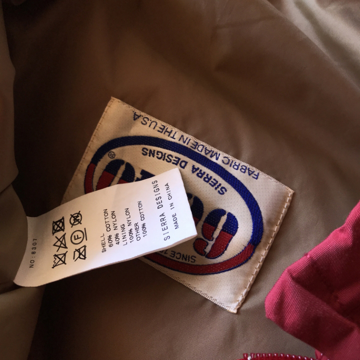 SIERRA DESIGNS 60/40 Cross ano подставка жакет мужской XL Sierra Design z б/у одежда уличный горная парка 