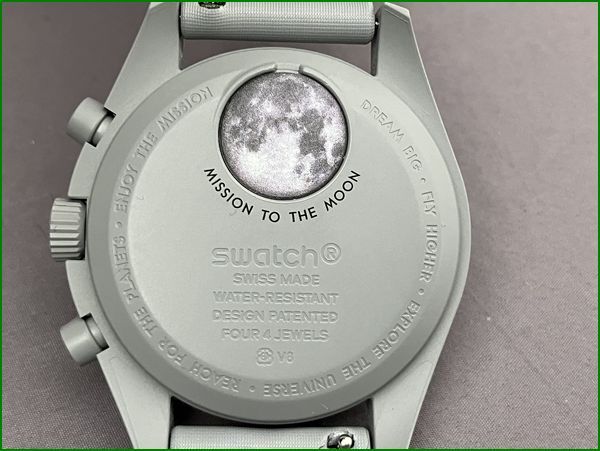 【未使用? 極美品】OMEGA SWATCH オメガ×スウォッチ MOONSWATCH 1965 SO33M106_画像6