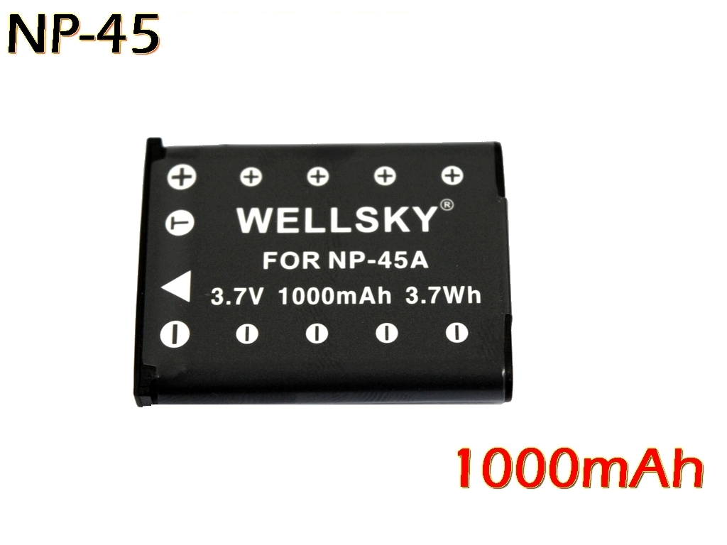 NP-45S 2個 NP-45B / NP-45A / NP-45 / LI-42B / LI-40B / D-LI63 / EN-EL10 / NP-80 互換バッテリー XP30 / XP120 / XP90_画像2