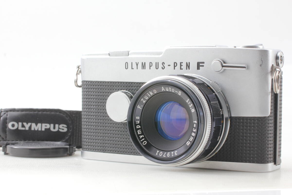 1円スタート オリンパス Olympus Pen FT + Z.Zuiko 38mm F1.8 レンズセット【動作確認済/整備済】#SKU946_画像1