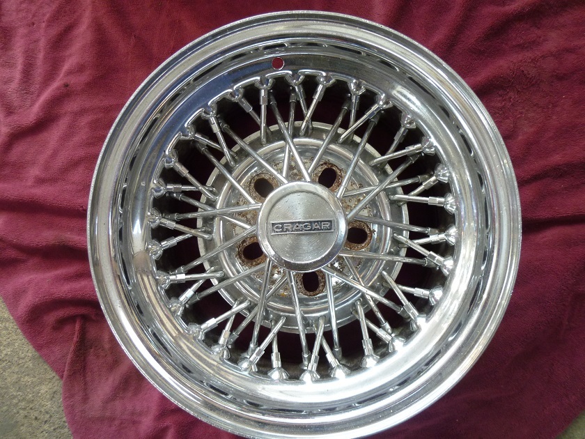 クレ－ガ－ワイヤ－旧車/14×7J/5穴/2本のみ_画像5