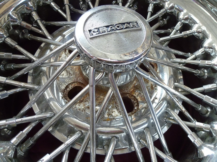 クレ－ガ－ワイヤ－旧車/14×7J/5穴/2本のみ_画像6