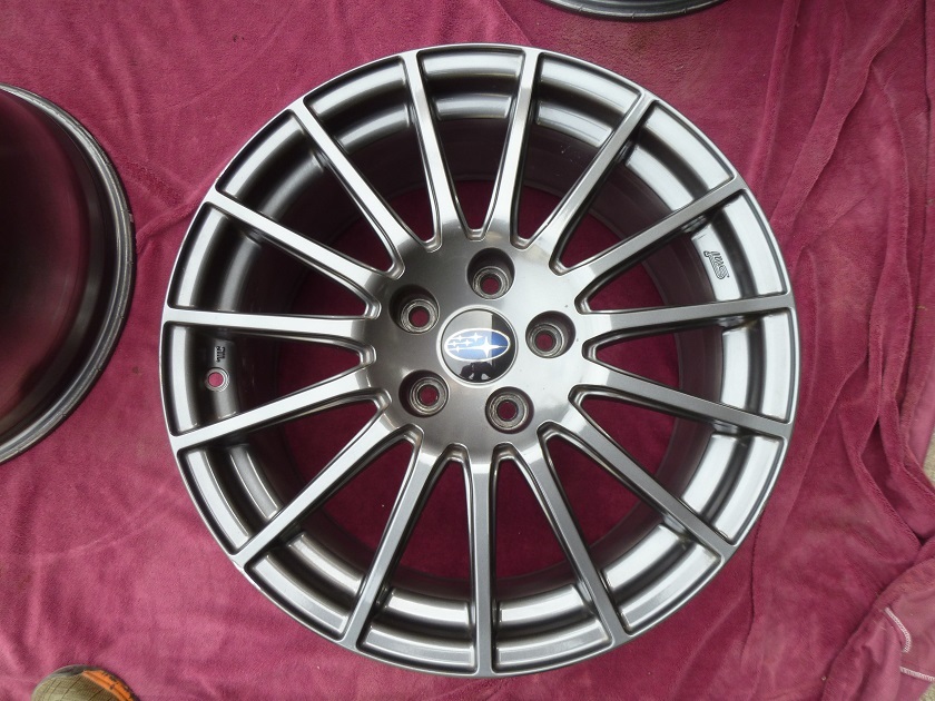 スバル純正/STI/エンケイ18-8.5/114.3/５穴＋55/4本セット_画像5
