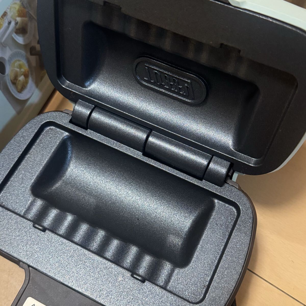 LADONNA◆ホットサンドメーカー Toffy K-HS3 トフィー ハーフホットサンド　ペールアクア_画像5