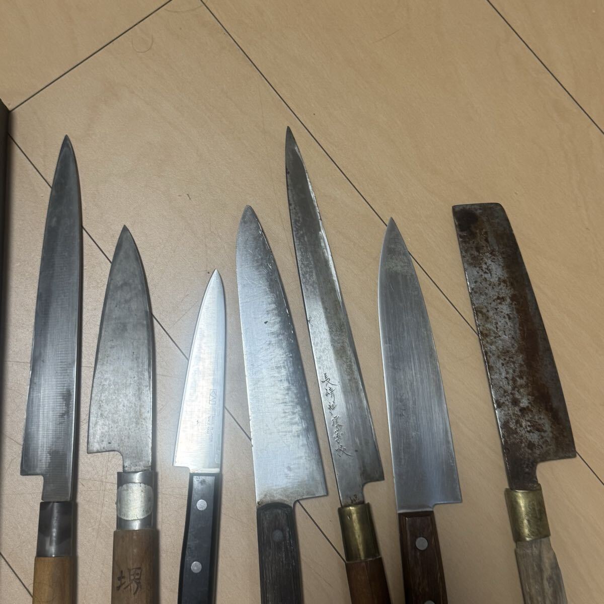  кухонный нож суммировать Sakai один flat глициния ..... кухонный нож кулинария кухонный нож рыборазделочный нож Sakai японский кухонный нож кухонная утварь режущий инструмент Matsubara кухонный нож комплект 