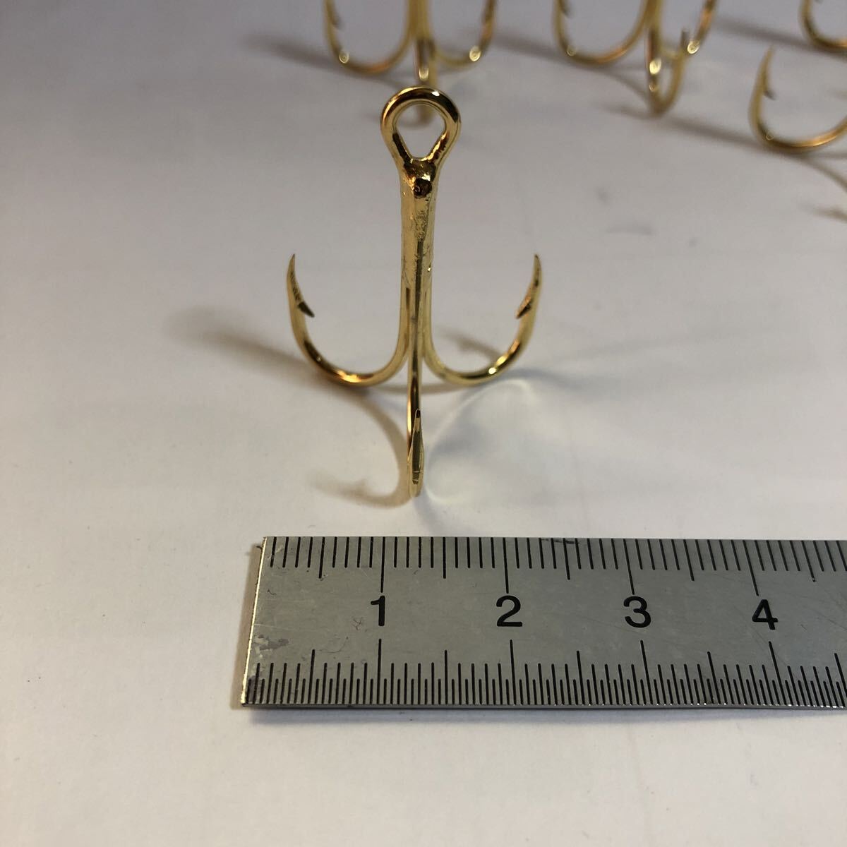 イーグルクロー 1/0 ゴールドメッキ　フック_画像3