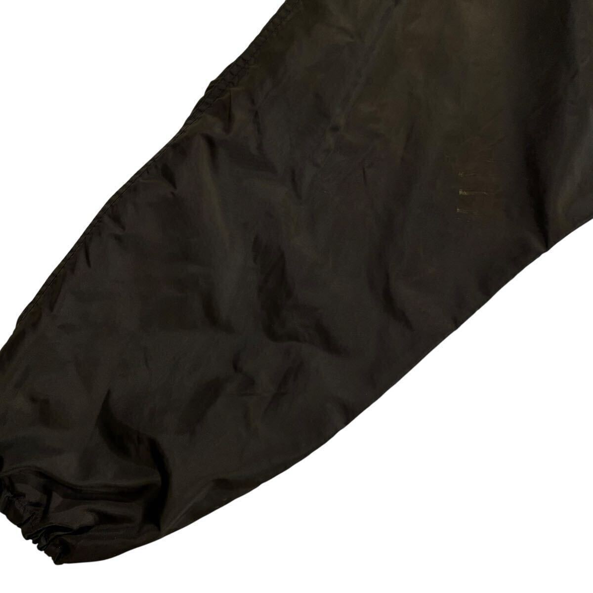 60s♪USA製 Russell Sonthern ナイロン コーチジャケット M こげ茶 ビンテージ ビッグサイズ 星 スター チェーンステッチ パッチワッペン_画像8