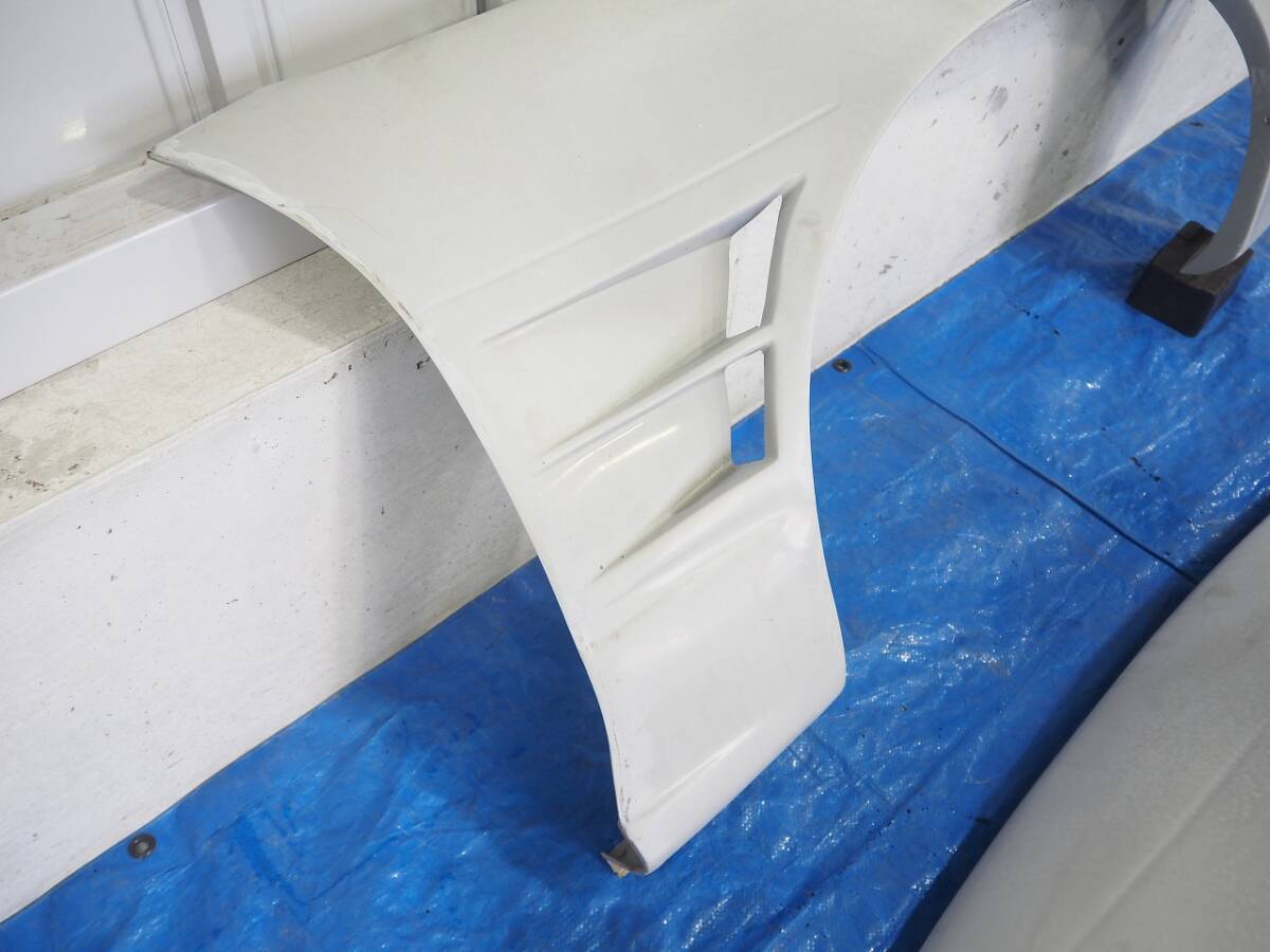 S13シルビア 社外 FRP フロントフェンダー ワイド ？　AD25_画像2