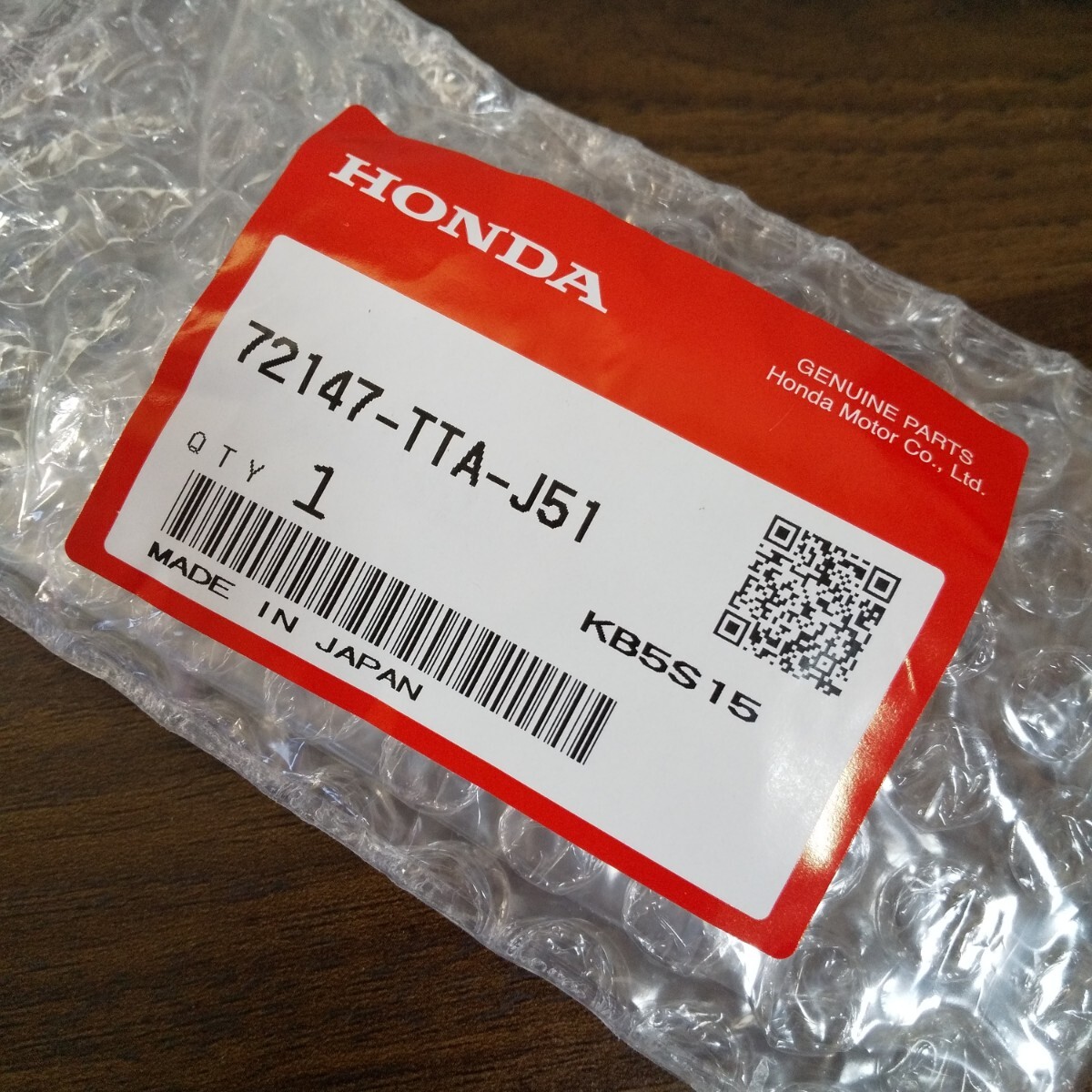 ☆送料無料☆!!未開封 未登録品!!ホンダ純正スマートキー N-ONE N-WGN N-BOX N-VAN 2ボタン キーレス 72147-TTA-J51 007-AE0250 TWB1J0025_画像1