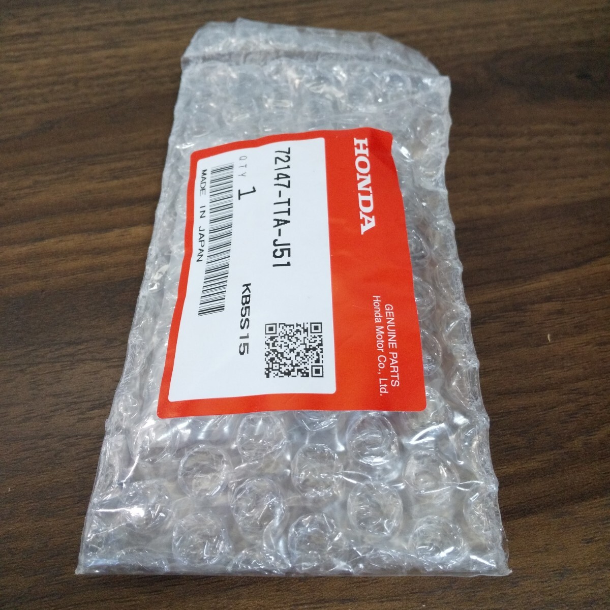 ☆送料無料☆!!未開封 未登録品!!ホンダ純正スマートキー N-ONE N-WGN N-BOX N-VAN 2ボタン キーレス 72147-TTA-J51 007-AE0250 TWB1J0025_画像3