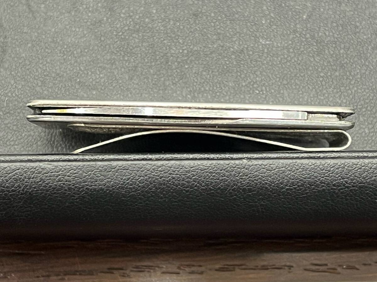 #1789 ZIPPO MONEY CLIP KNIFE マネークリップ(ナイフ・ヤスリ付き) GRUMMAN MISAWA,JAPAN SEPT.1983 ケース付き 現状品_画像5