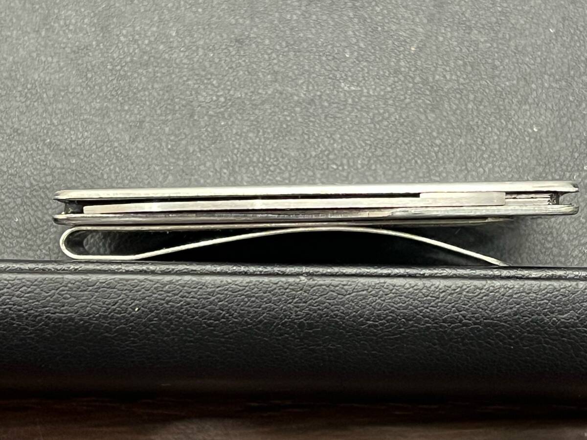 #1789 ZIPPO MONEY CLIP KNIFE マネークリップ(ナイフ・ヤスリ付き) GRUMMAN MISAWA,JAPAN SEPT.1983 ケース付き 現状品_画像6