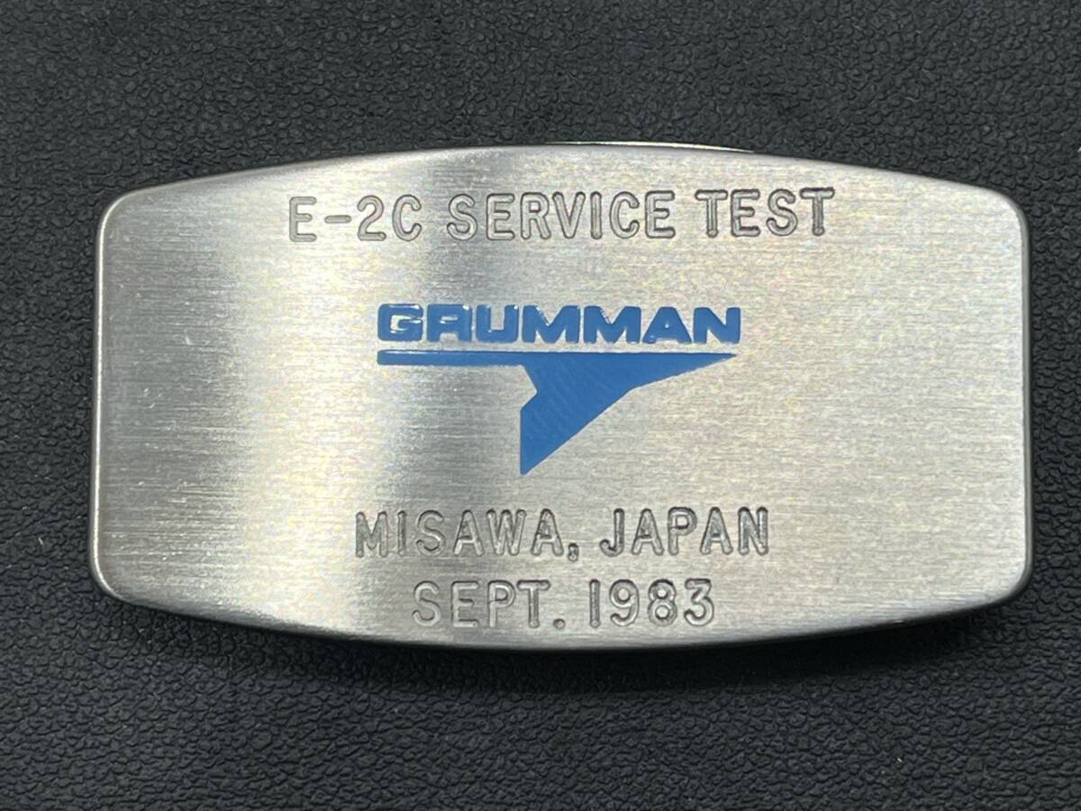 #1789 ZIPPO MONEY CLIP KNIFE マネークリップ(ナイフ・ヤスリ付き) GRUMMAN MISAWA,JAPAN SEPT.1983 ケース付き 現状品_画像3