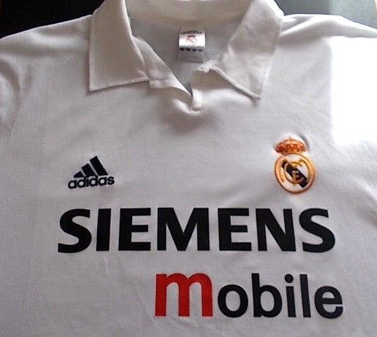 【古着正規品】レアルマドリード（H）ユニフォーム　ロナウド＃11　02/03年　入団年　ブラジル　スペイン_画像9