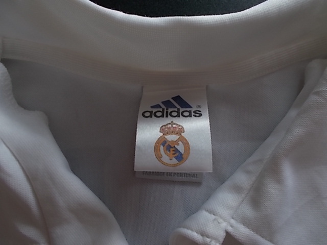 【古着正規品】レアルマドリード（H）ユニフォーム　ロナウド＃11　02/03年　入団年　ブラジル　スペイン_画像4