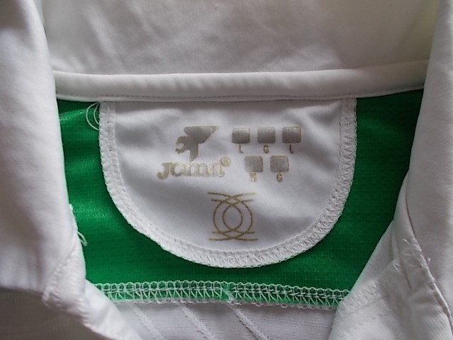 【古着正規品】ラシン・サンタンデール（H）ユニフォーム　UEFAカップモデル　08/09年　スペイン　_画像3