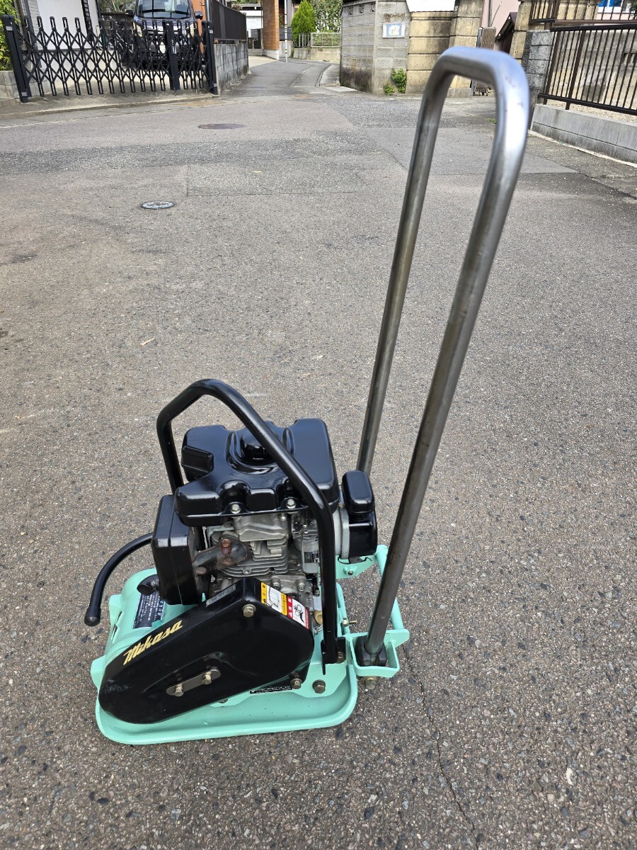 【送料無料】MIKASA プレートコンパクター MVC-40GA 重量46kg 三笠工業 ミカサ 塗装済_画像1