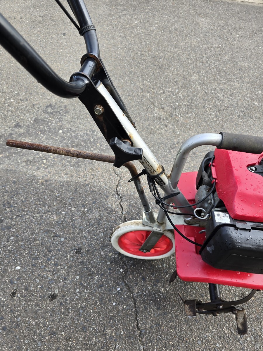 【JUNK】HONDA FG201 耕うん機 プチな ホンダ エンジンかかるが刃が回らない ジャンク品 管理機_画像4