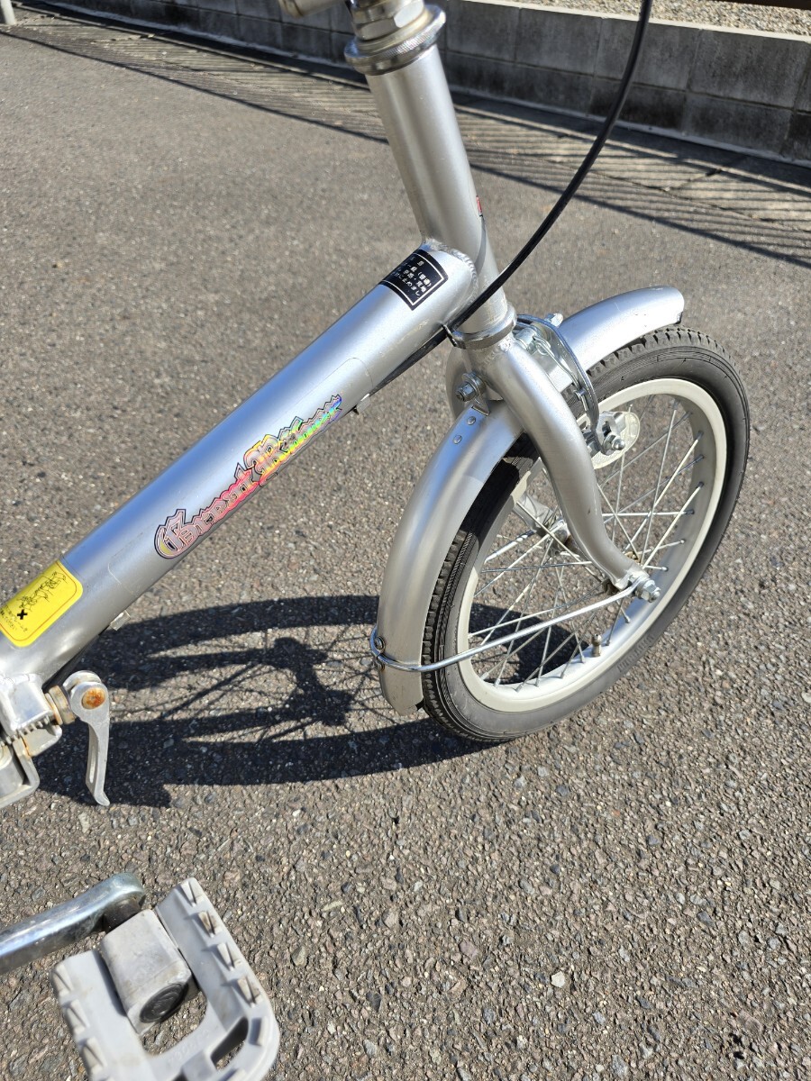 折りたたみ自転車 great river 16インチ シルバー MISHIMA おしゃれ_画像6