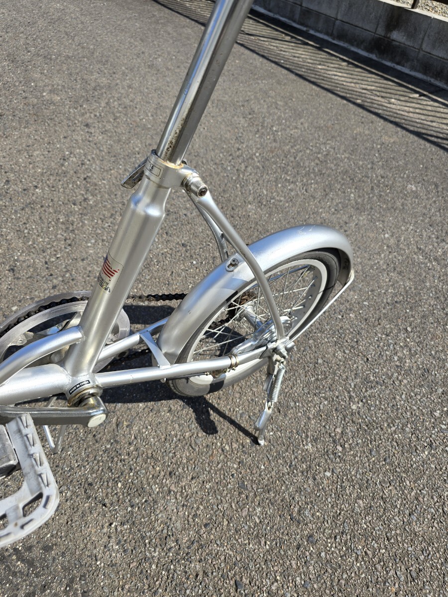 折りたたみ自転車 great river 16インチ シルバー MISHIMA おしゃれ_画像10